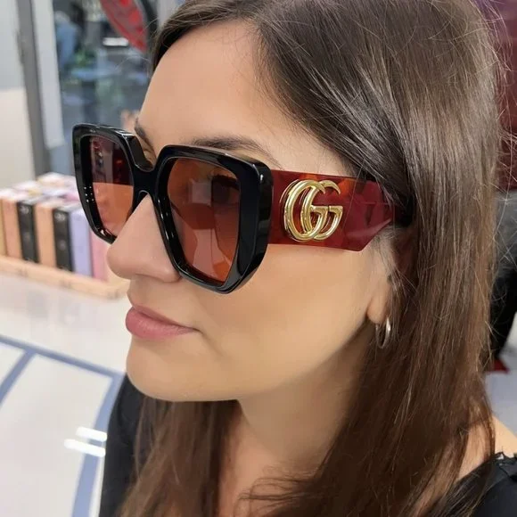 Gucci | Accessories | New Gucci Gg956s 009 Black Havana  display picture 1